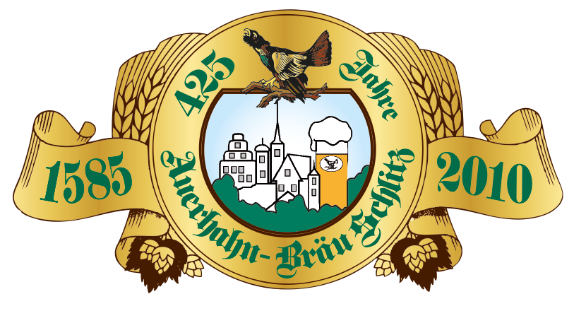 Logo 425 Jahre Auerhahn